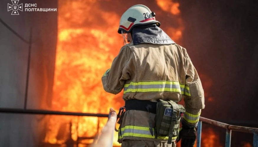 Дві пожежі на підприємствах Кременчуцького району ліквідовано: що підтверджено числами